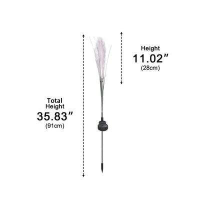 REEDGLOW – Solar Reed Pathway Lights for Serene Garden Ambience