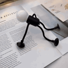 Veilleuse LED d'ambiance flexible à lueur chaleureuse | Design sans fil pour une atmosphère cosy