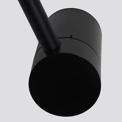 Hardwired LED Sconce Black Aluminum 24 in Contemporary Hallway Bedroom Office Reading Light 600 Lumens Warm White Neutral Dimmable Modern Fi