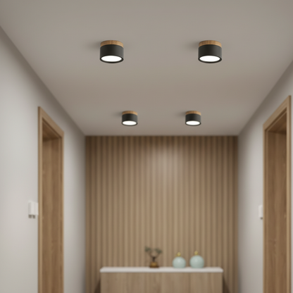Modern Flush Mount Ceiling Light | Energy-Efficient LED Fixture with Sleek Design | Ideal for Contemporary Spaces