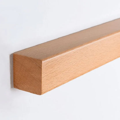 Wooden Vanity Light Bar LED Mirror Sconce with Acrylic Shade, Adjustable Color Temperature Wall Lighting for Bathroom & Bedroom
