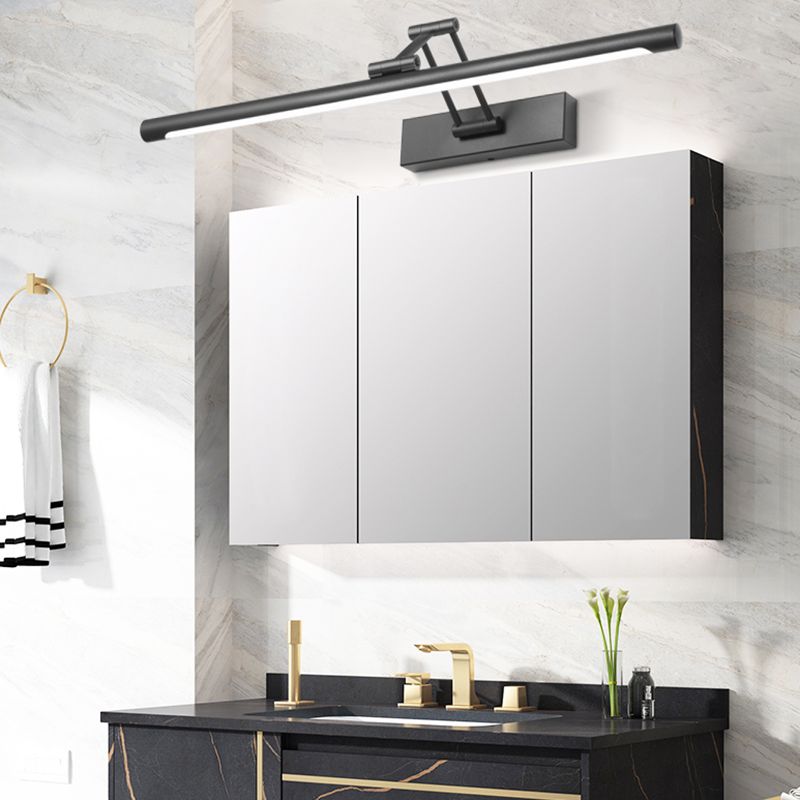 Adjustable Linear Wall Sconce LED Modern Minimalist Indoor Lighting Fixture for Hallway Bedroom Bathroom