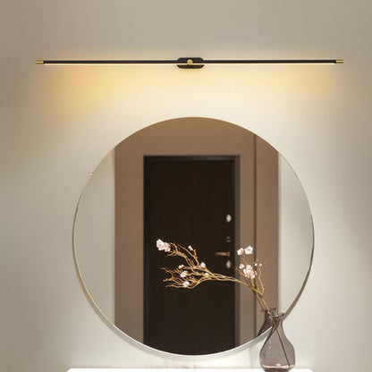 Modern Linear LED Wall Sconce – Sleek Metal & Acrylic Light Bar for Living Room, Bedroom & Bathroom | Hardwired Fixture for Contemporary