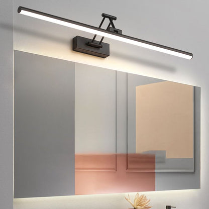 Adjustable Linear Wall Sconce LED Modern Minimalist Indoor Lighting Fixture for Hallway Bedroom Bathroom
