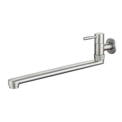 Robinet pivotant mural en acier inoxydable – Remplisseur de casseroles monocommande pour cuisine
