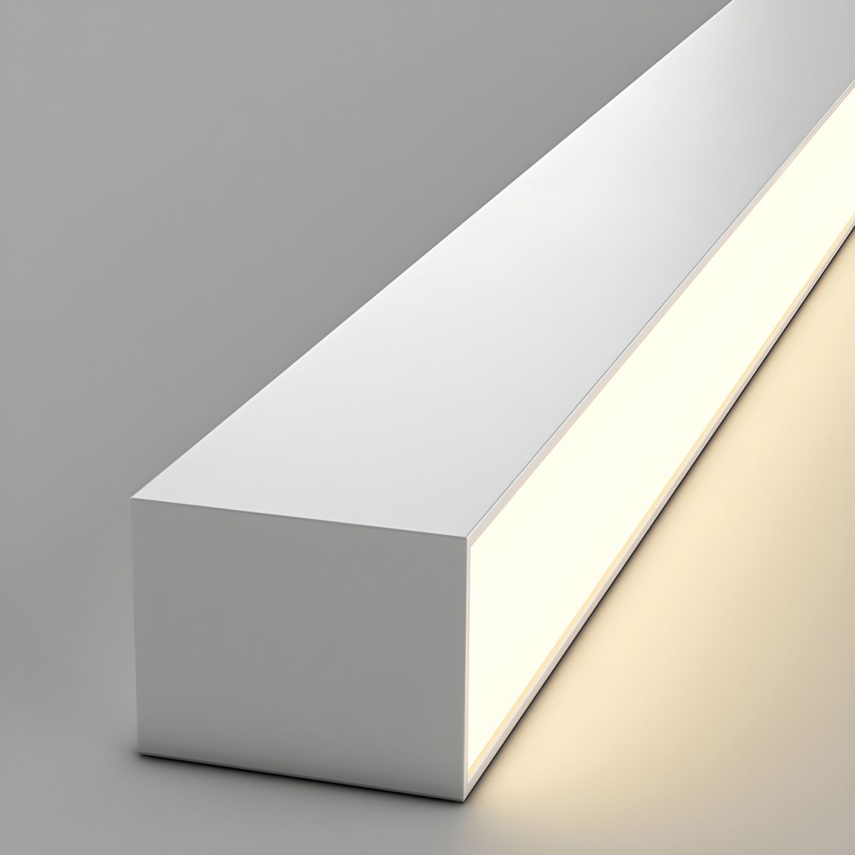 Plafonnier LED linéaire à montage encastré de 47 pouces, luminaire noir pour chambre, salon, couloir, éclairage domestique minimaliste contemporain