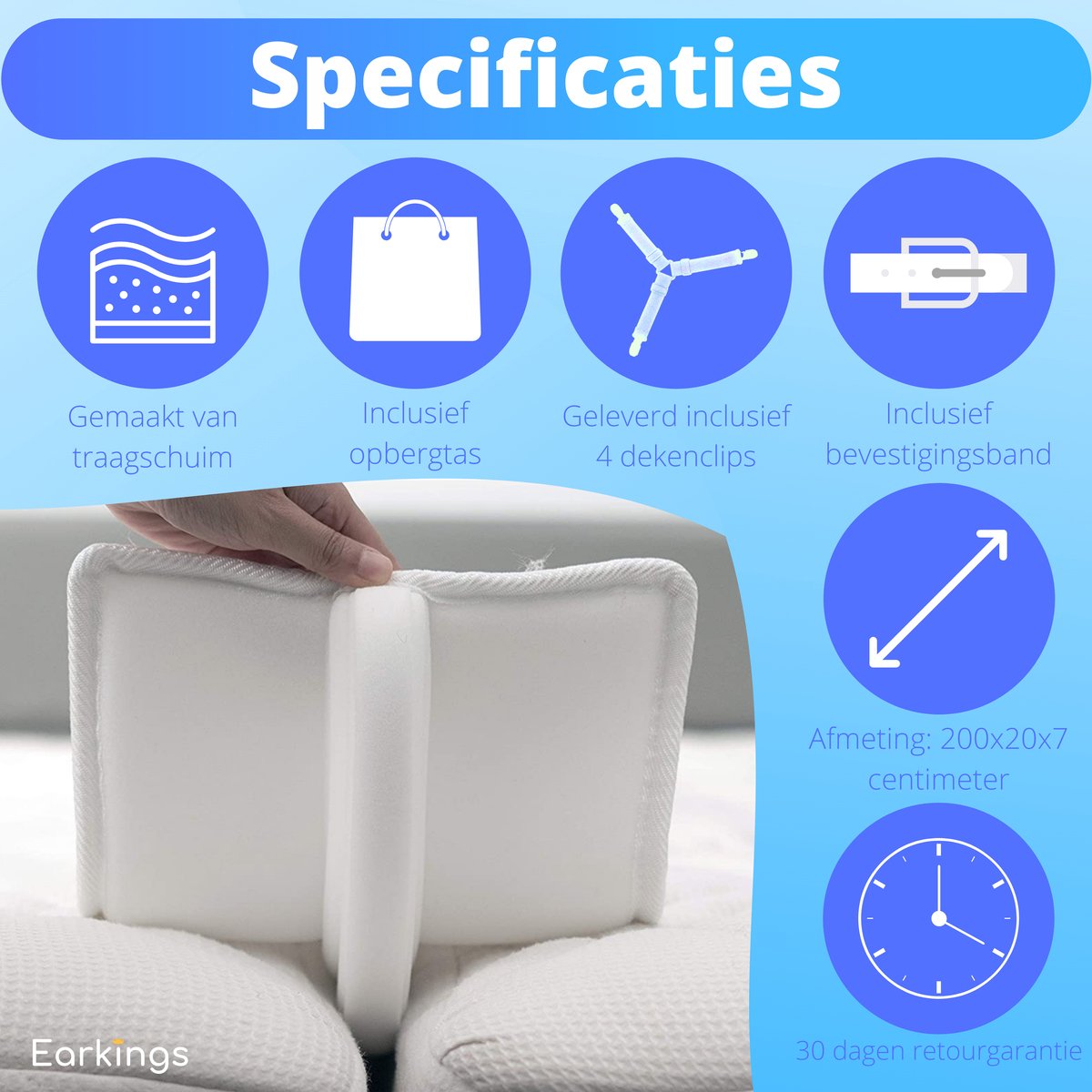 Pont de lit en mousse pour matelas séparés 79 po, convertisseur de lit jumeau en très grand lit (King), éliminateur d'espace blanc, sangle antidérapante, stabilisateur de surface de sommeil pour chambre de couple