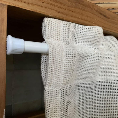Aventis Curtain Rod - Lightweight Aluminum, No-Drill Installation