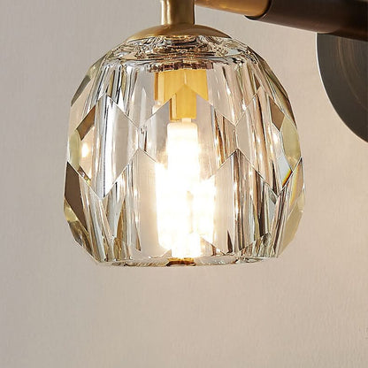 COPRIELLE – Crystal Wall Sconce for Elegant Glow