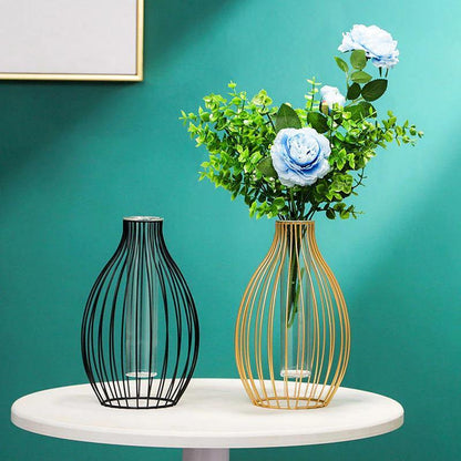 LumeGrid™ - Geometric Flower Vase