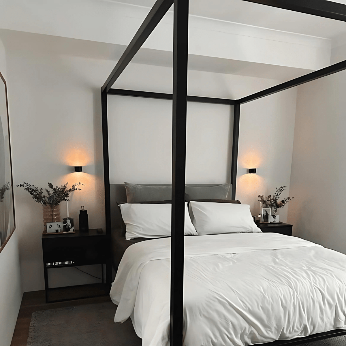AuraNest – Wireless LED Wall Lamp with Remote Control