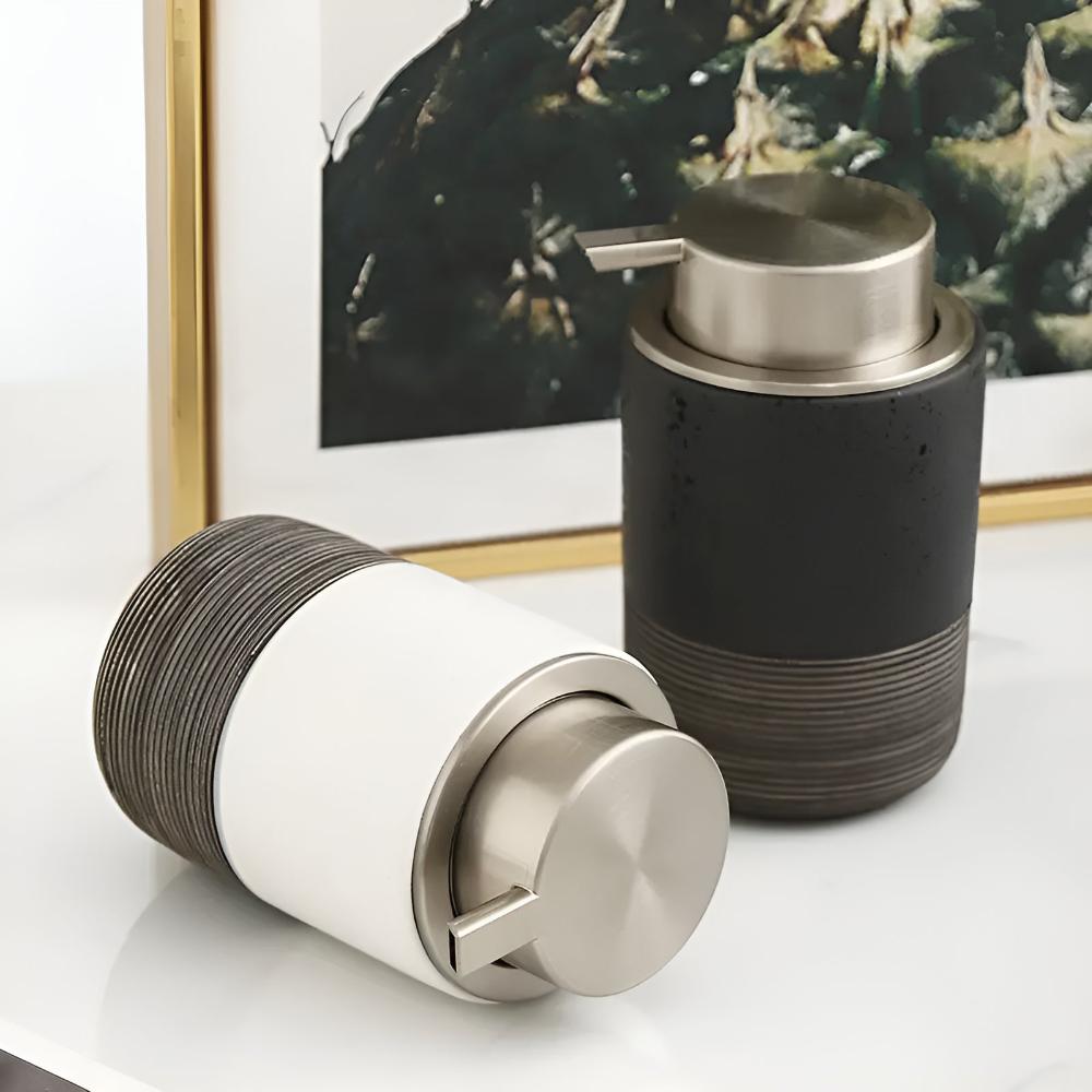Matelle – Distributeur de savon en céramique minimaliste