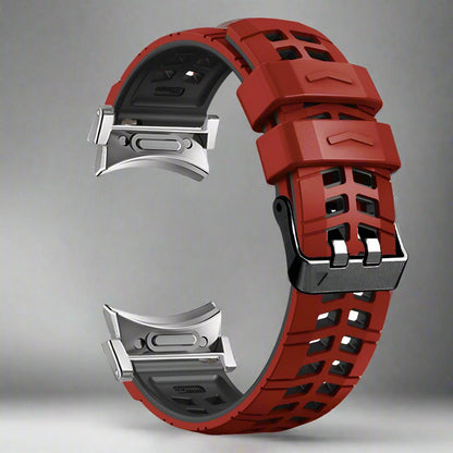 Flexible Silicone Galaxy Watch Ultra Band – Sport Strap for 47mm Ultra, Ultra 2 & 2025 Models – Adjustable Buckle Replacement Wristband