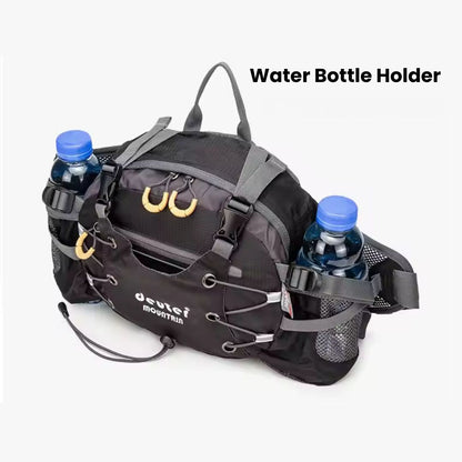 Prêt pour l'aventure | Sac banane de randonnée imperméable de 5 L avec rangement organisé pour les passionnés de plein air