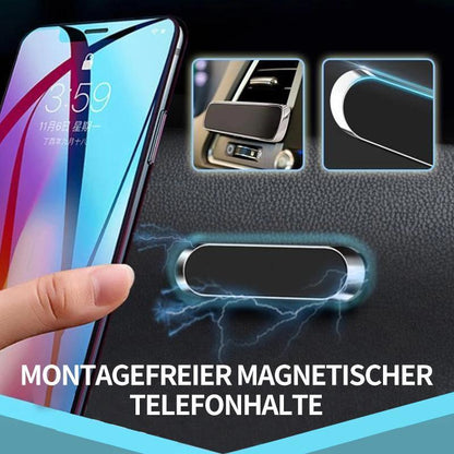 Magnetic Car Phone Mount Holder for Dashboard & Vent, 360° Rotatable Nano Adhesive Universal Smartphone Cradle for iPhone Android Galaxy, Ha