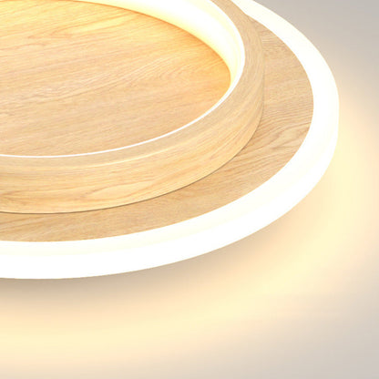 Flush Mount LED Disk Light 10W 20W Ultra-Slim 2 in Profile Black White for Low Ceilings Bedroom Hallway Foyer Apartment Living Room Modern H