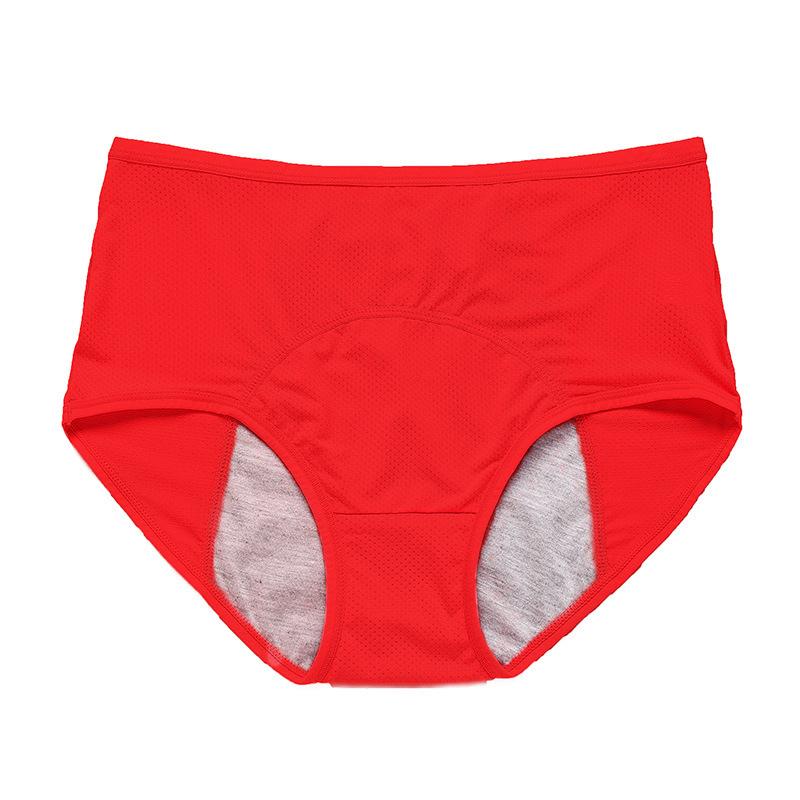 High-Waisted Leak-Proof Period Underwear for Women – Absorbent Incontinence Protection with Odor Control – Washable Reusable Design for Heav