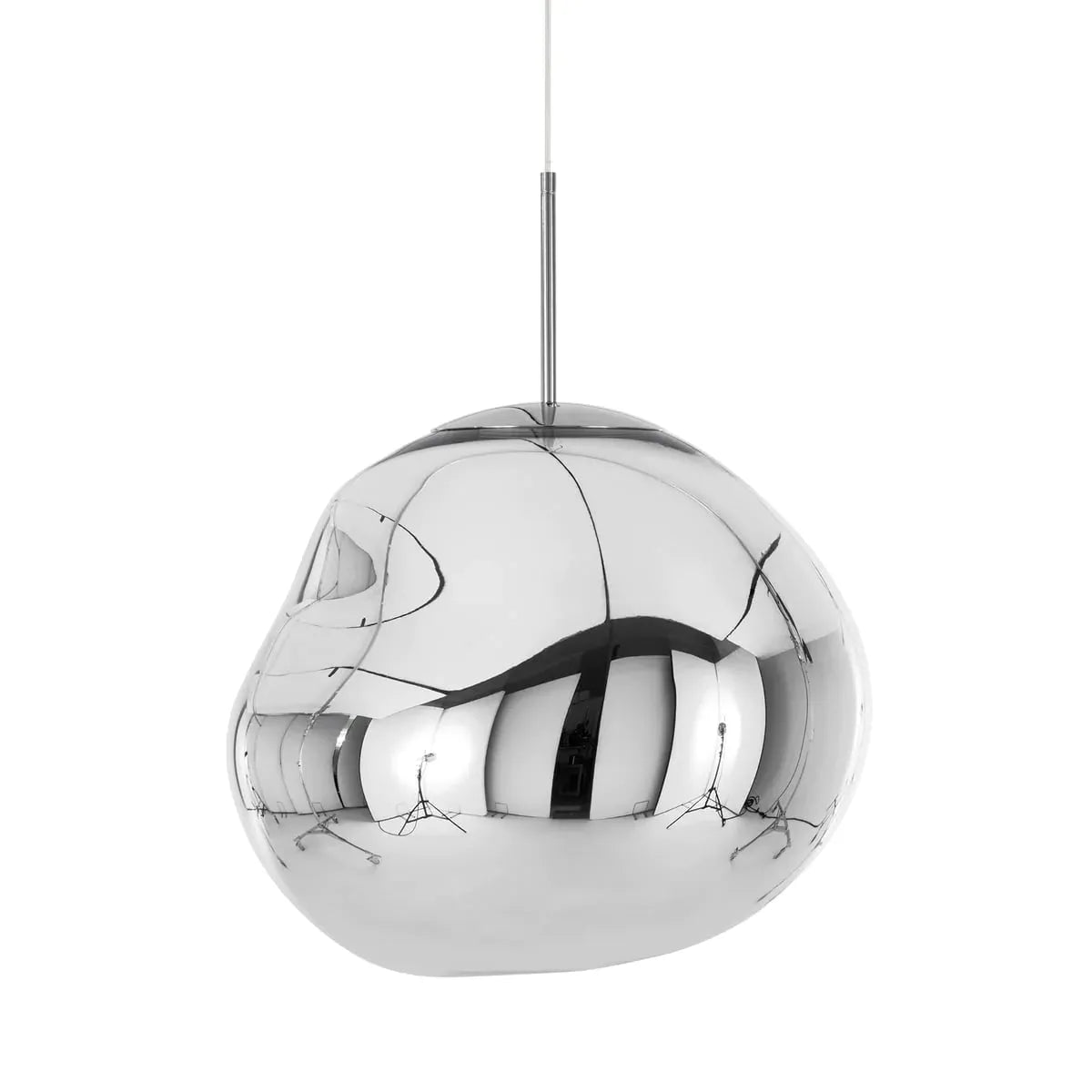 Molten Acrylic Hanging Light Fixture 15 in Warm Glow E27 Socket for Dining Room Kitchen Island Above Table Modern Sculptural Ceiling Lamp Or