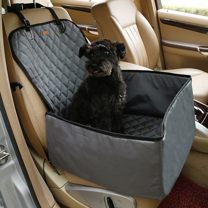PawJourney | Housse de siège auto imperméable pour animal de compagnie avec rembourrage épais | Protection idéale pour les sièges avant