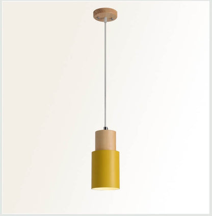 Hanging Ceiling Light Aluminum Shade Modern Single Fixture for Kitchen Island Dining Room Bar Café Restaurant Bedroom Hardwired E26 Socket