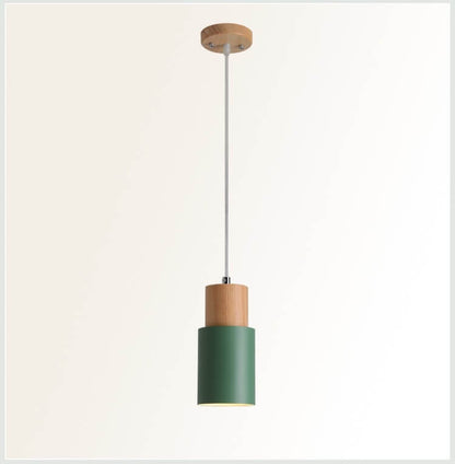 Hanging Ceiling Light Aluminum Shade Modern Single Fixture for Kitchen Island Dining Room Bar Café Restaurant Bedroom Hardwired E26 Socket