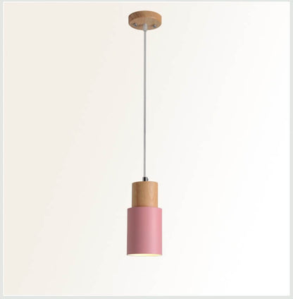 Hanging Ceiling Light Aluminum Shade Modern Single Fixture for Kitchen Island Dining Room Bar Café Restaurant Bedroom Hardwired E26 Socket