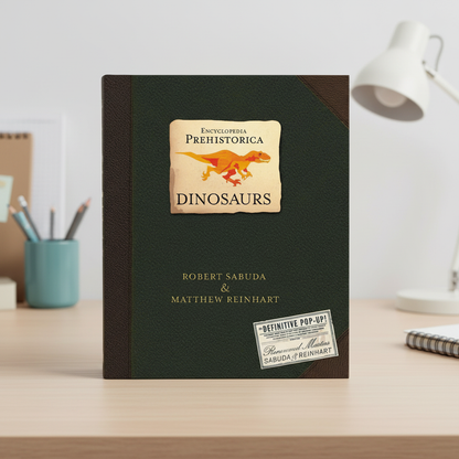 Interactive 3D Pop-Up Dinosaur Encyclopedia for Kids | Educational Prehistoric Adventure Book with Lifelike Scenes