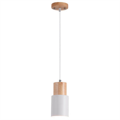Hanging Ceiling Light Aluminum Shade Modern Single Fixture for Kitchen Island Dining Room Bar Café Restaurant Bedroom Hardwired E26 Socket