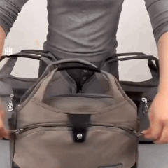 Multi Pocket Crossbody Bag with Anti-Theft Pocket | Compact Design for Effortless Organization