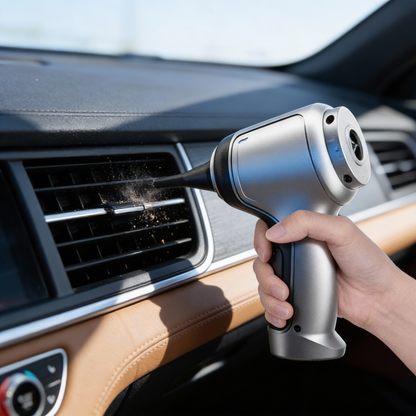 Handheld Rechargeable Auto Vacuum with Strong Suction for Car Interiors, Upholstery, Seats, Floor Mats, Pet Hair Removal, Portable Cordless