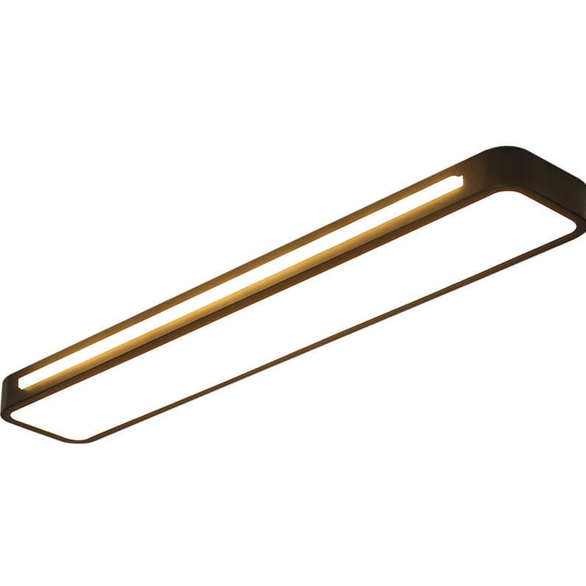 Sleek Rectangular LED Ceiling Light Fixture — Modern Acrylic Flush Mount for Bedroom, Hallway & Living Room