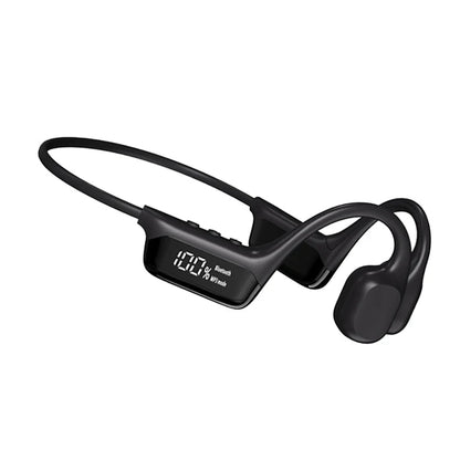 Bone Conduction Headphones Waterproof Swim Music Player 32GB Built-In Wireless Open-Ear Audio for Swimming Pool Diving Running Sports