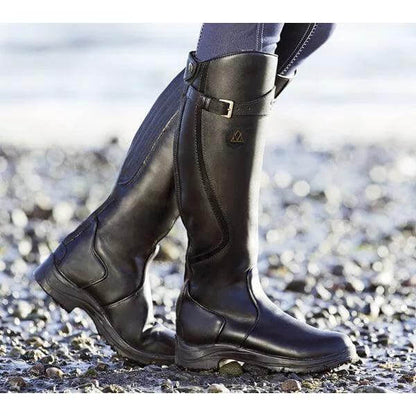 Insulated Knee-High Snow Boots for Women – Waterproof, Non-Slip Winter Footwear for Cold Weather Outdoor Activities & Everyday Wear
