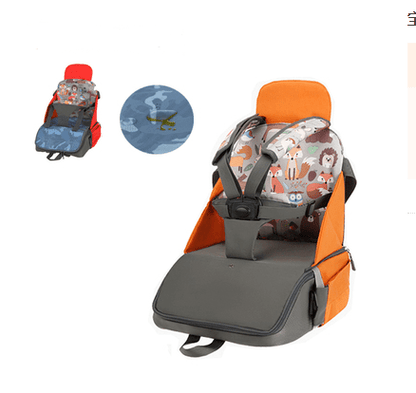 Convertible Baby Backpack with Built-In Feeding Seat for Travel and Dining