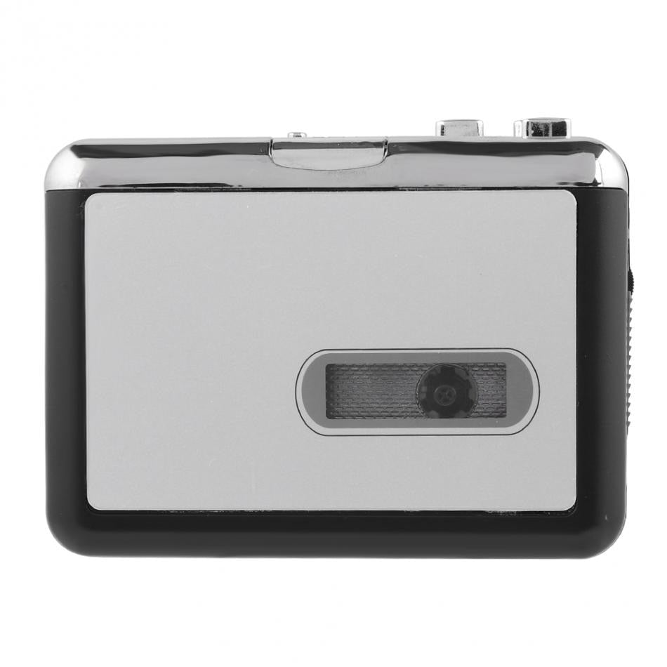 Portable Cassette Player with USB Recording – Tape to MP3 Converter for Music Digitization – Standalone Walkman with Headphone Jack for