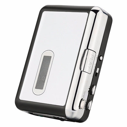 Portable Cassette Player with USB Recording – Tape to MP3 Converter for Music Digitization – Standalone Walkman with Headphone Jack for