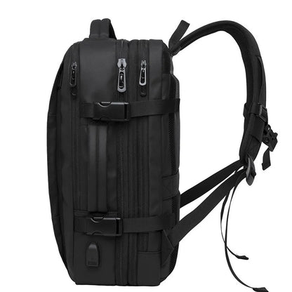 Professional Laptop Backpack with USB Charging Port for Work, School & Travel - Water-Resistant Commuter Daypack for Men & Women