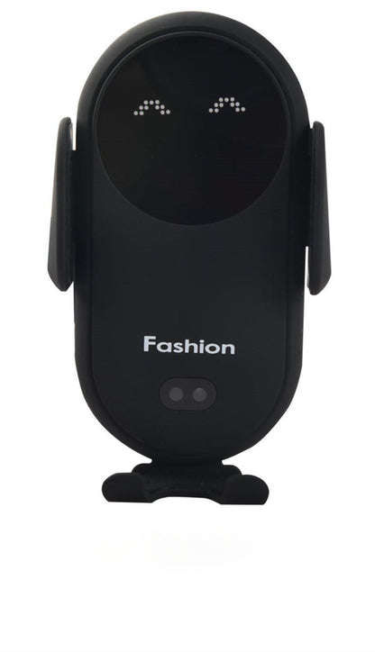 Automatic Qi-Enabled Vehicle Mounting Charger with Adjustable Grip for iPhone & Android Dashboard or Vent