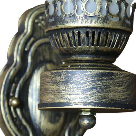 Industrial Bronze Metal Wall Sconce 16.5 in E26 Socket Hardwired Fixture for Hallways Bedrooms Living Rooms Entryways