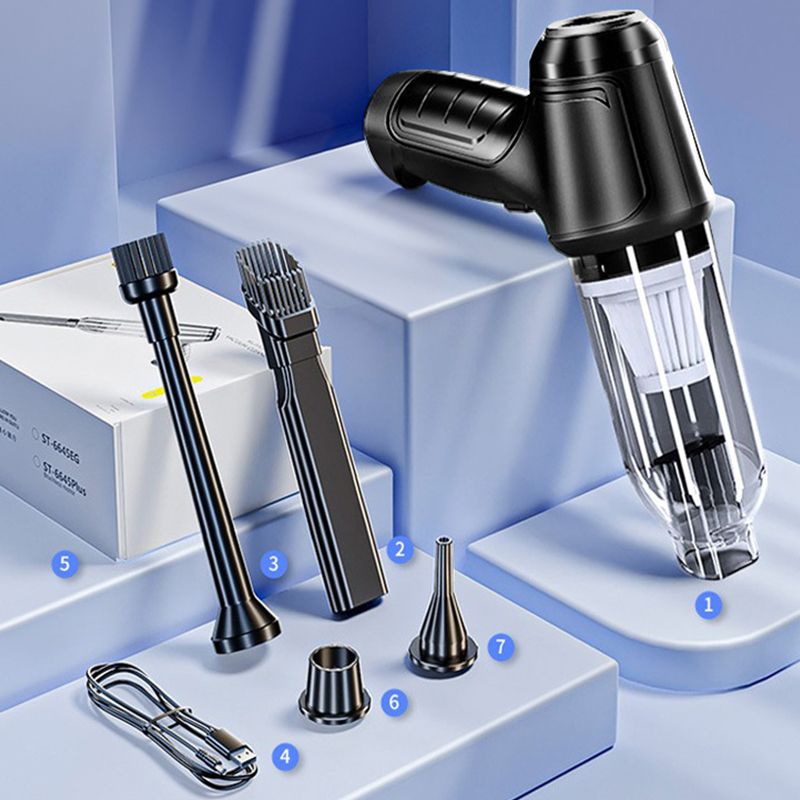 Aspirateur à main sans fil pour voiture et maison avec fonction souffleur | Aspirateur rechargeable eau et poussière