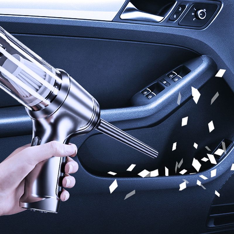 Aspirateur à main sans fil pour voiture et maison avec fonction souffleur | Aspirateur rechargeable eau et poussière