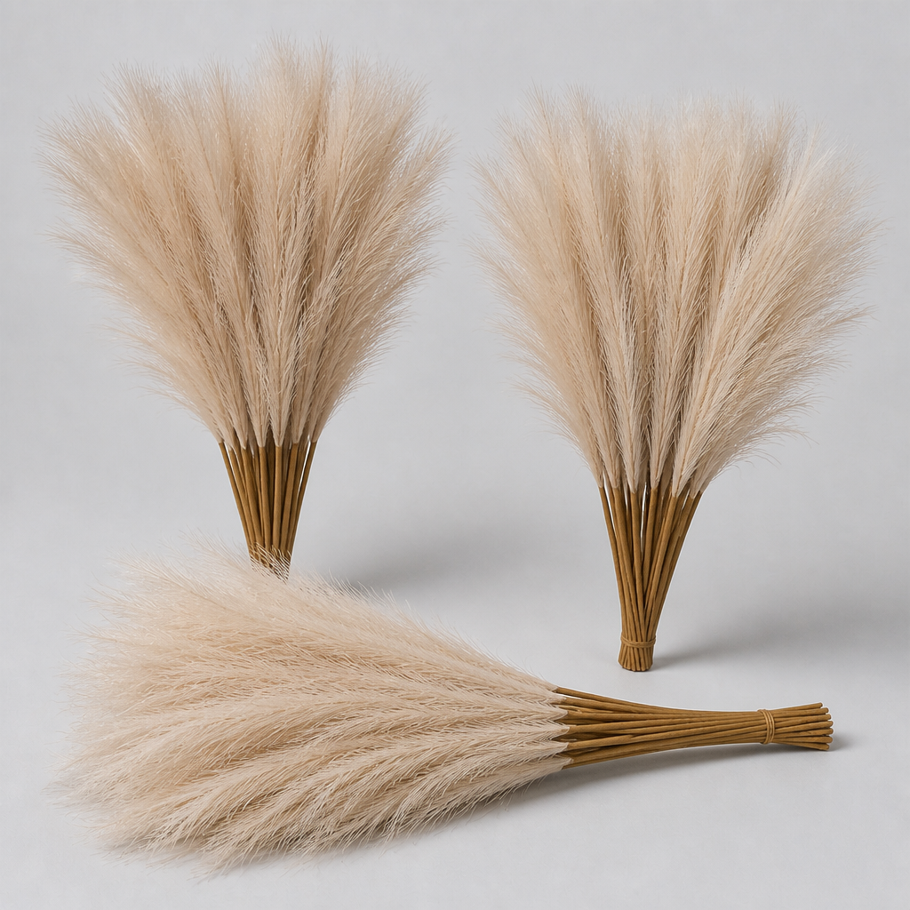 FEATHERBLOOM – Artificial Pampas for Graceful Decorative Displays