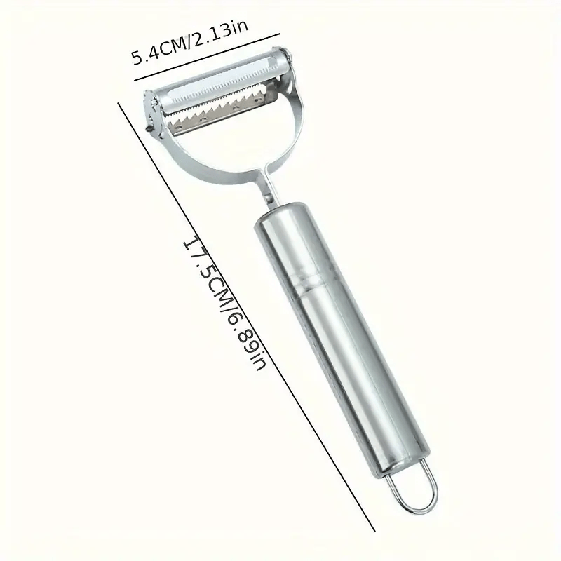 SLICEFLEX – Stainless Steel Vegetable Peeler & Julienne Slicer