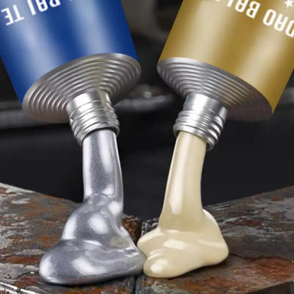 Industrial Epoxy Putty Stick for Steel Pipes Aluminum Auto Parts 2-Pack Heat Resistant Bonding Compound for Household Plumbing Machinery Aut