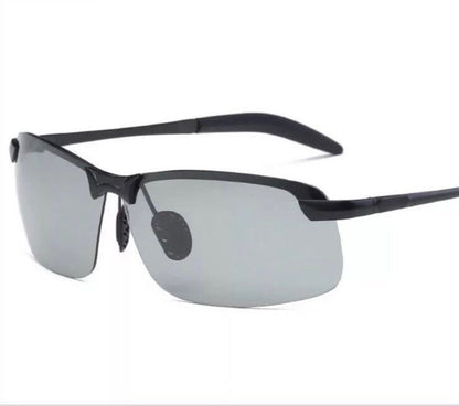 Photochromic Polarized Sunglasses for Driving & Outdoor Activities | UV400 Protection Transition Lenses Auto-Darkening Eyewear for Men & Wom