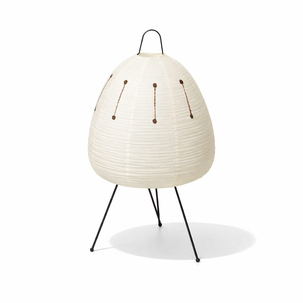 Handcrafted Paper Shade Accent Lamp 10 in Wide Warm Glow LED Bedside Nightlight for Bedroom Office Desktop Reading Nook Minimalist Japanese