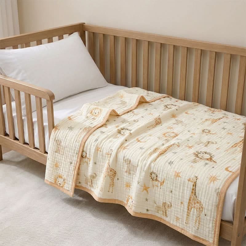 WILDNEST – Animal Kingdom Blanket for Cozy Comfort