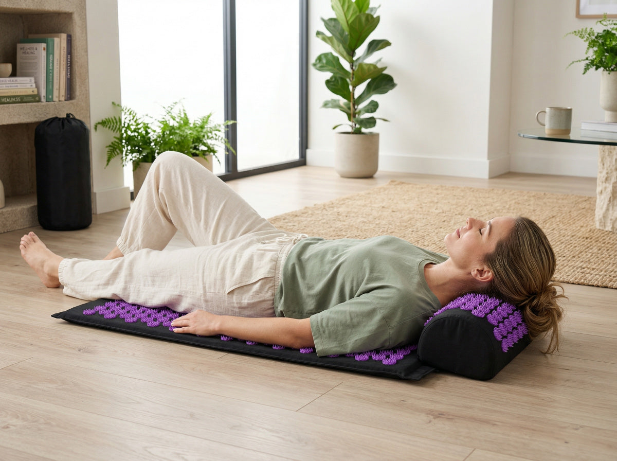 Ortekor TingeMat | Acupressure Mat with 6000 Precision Points | Portable Relief for Chronic Pain