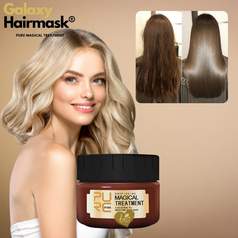 Hair Mask Keratin & Argan Oil Restores Shine