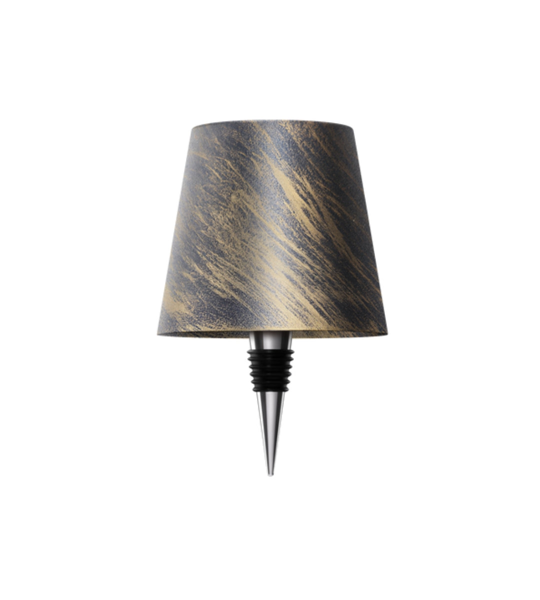 Lampe LED rechargeable pour bouteille, 14 cm, sans fil, lumière chaude, bouchon en aluminium pour bouteilles de vin, décoration de table intérieure et extérieure, sans fil